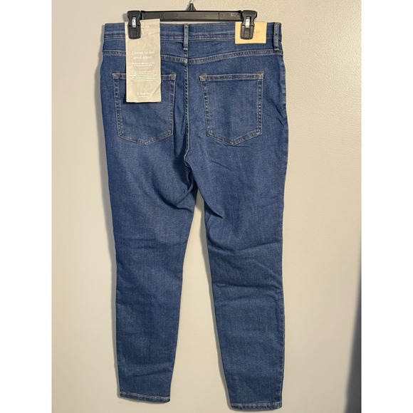 Everlane Skinny Jeans Womens 31 MidRise Medium Wash - Picture 2 of 7